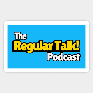 The Regular Talk! Podcast Logo Sticker